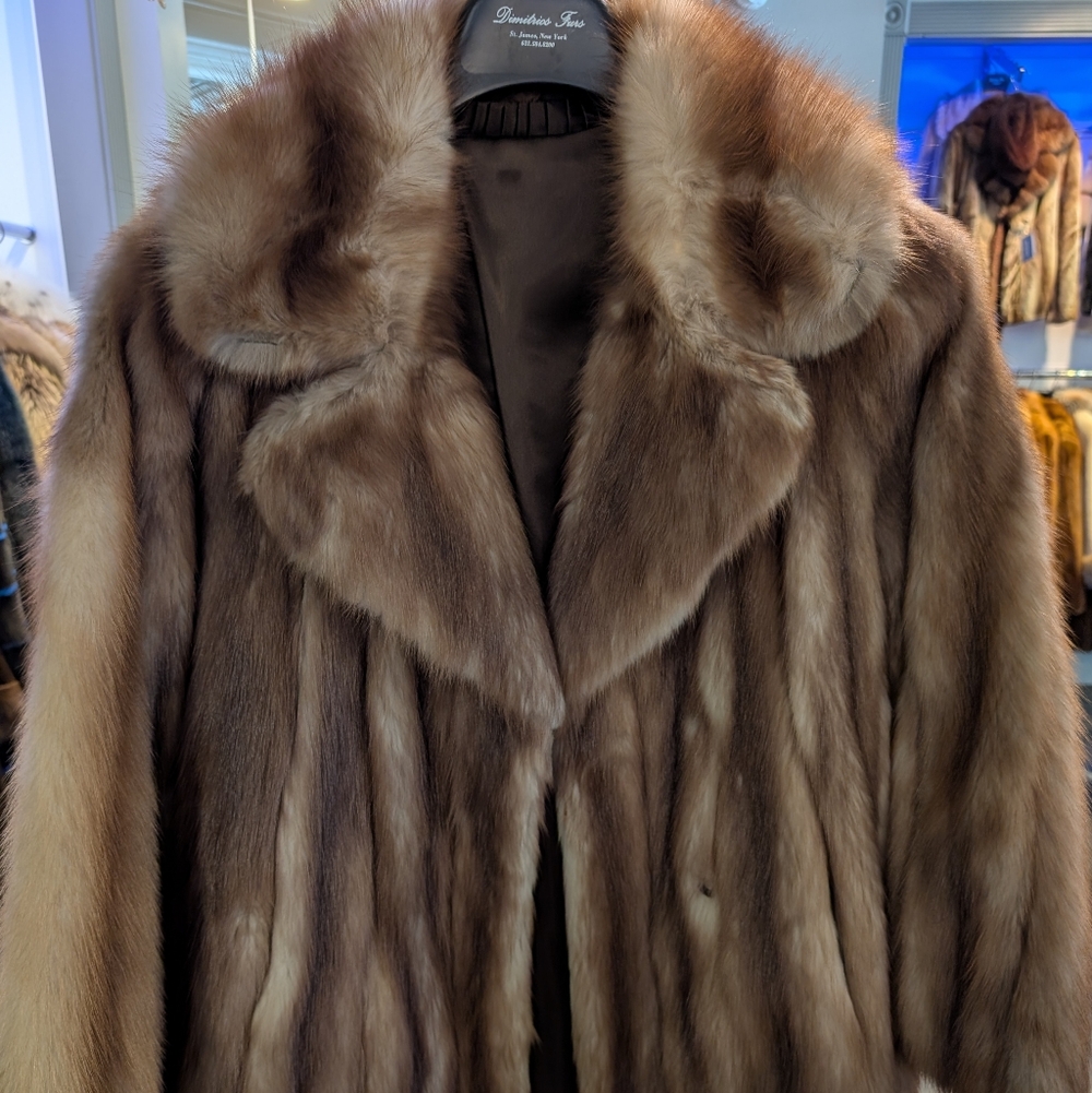 Elegant Tan Fur Teddy Jacket